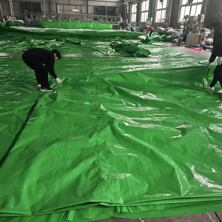 120gsm roheline PE tarpauliin