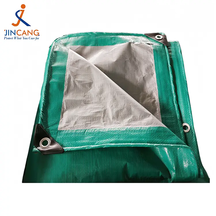 140g roheline PE tarpaulin