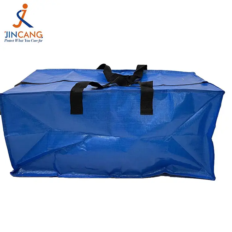 Kohandatud trükitud raskeveokite pp kootud liikuvad kotid Kohandatud trükitud raskeveokite pp kootud liikuvad kotid