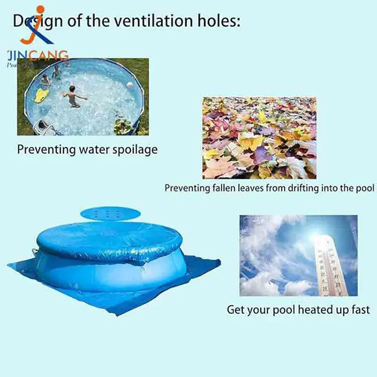 Välistlik veekindel kokkupandav basseini kate